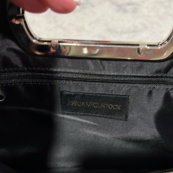 Black Snakeskin Purse - Picture 3 of 4